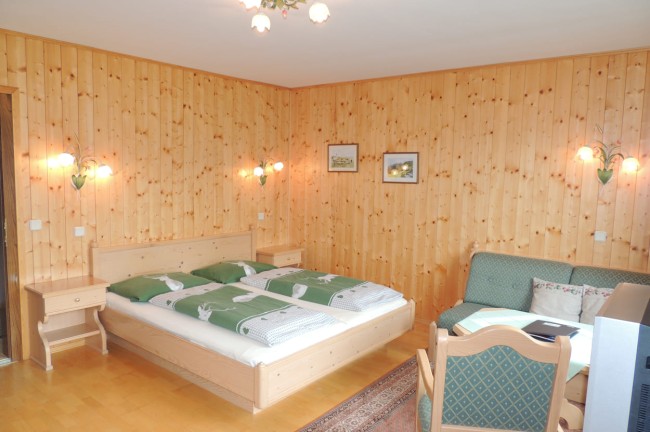 Schlafzimmer in der Ferienwohnung