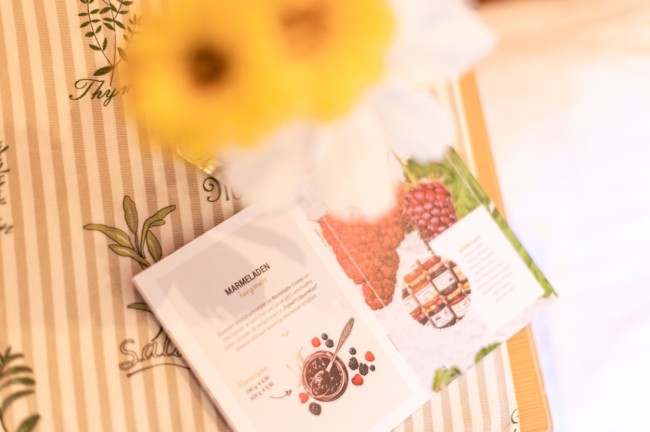 Produktfolder von Örglwirts selbstgemachten Produkten