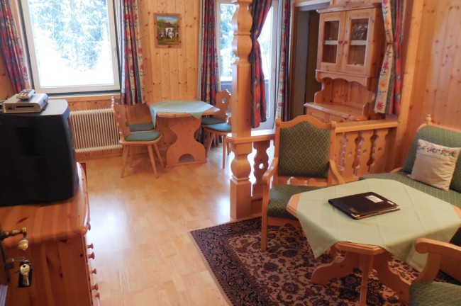 Wohnbereich im Landhaus Santner in Mariapfarr