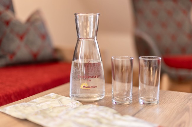 Frisches Trinkwasser steht für Sie bereit
