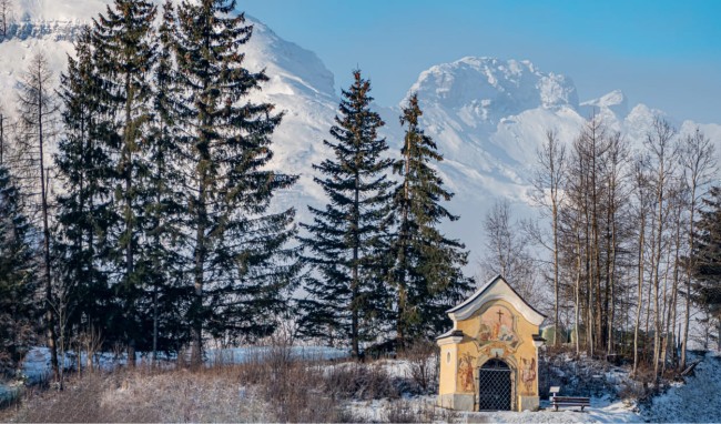 Örglwirt's Kapelle im Winter © F.M. Mariapfarr 