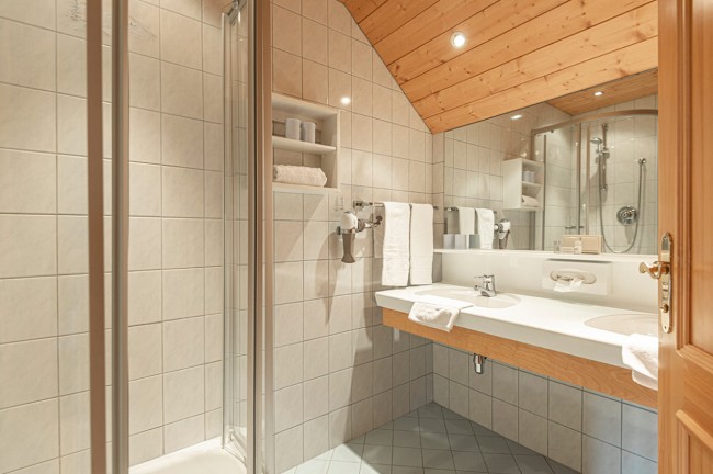 Bathroom with double sinks