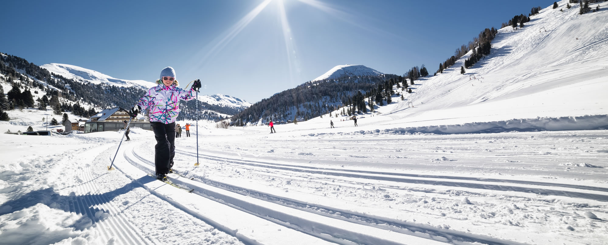 Langlaufen im Winterurlaub © Ferienregion Salzburger Lungau