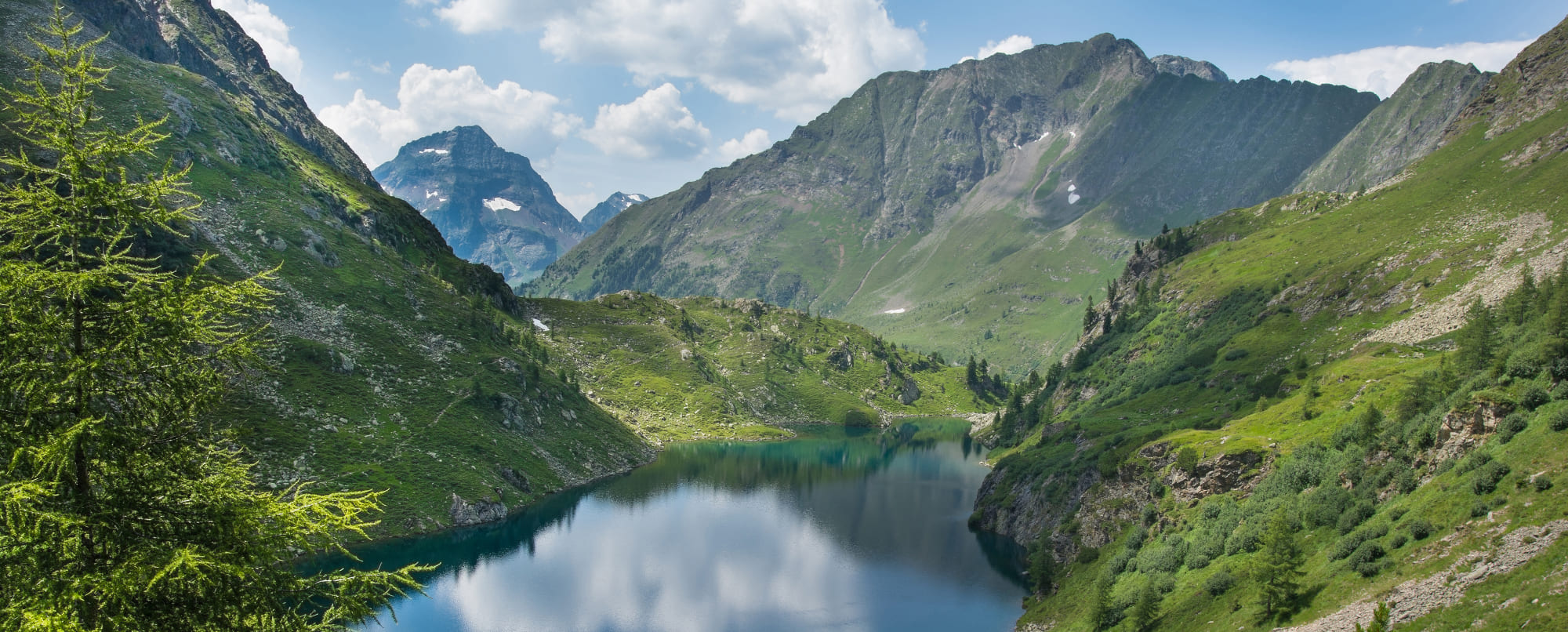 Mountain lake in Salzburg