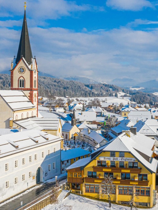 Hotel Post Örglwirt in winter