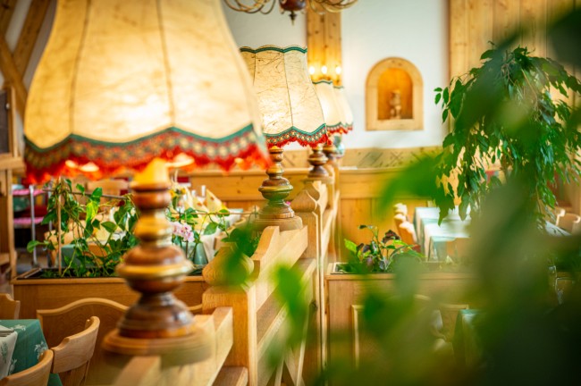 Blick in die Zirm-Stubn