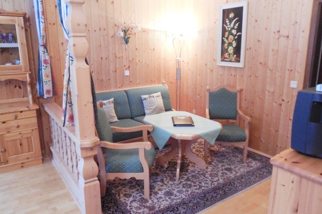 Sitzecke im Landhaus Santner