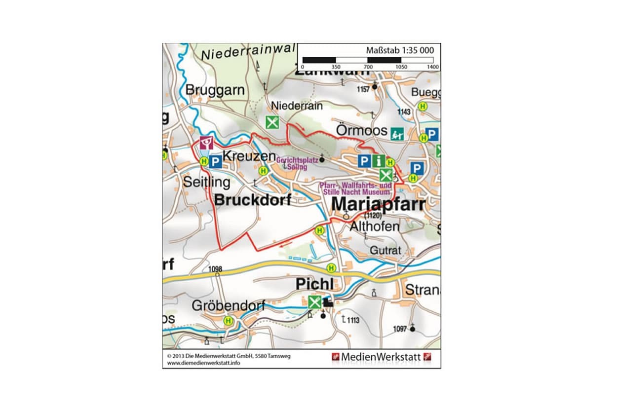 Skizze Nordic Walking Tour 10