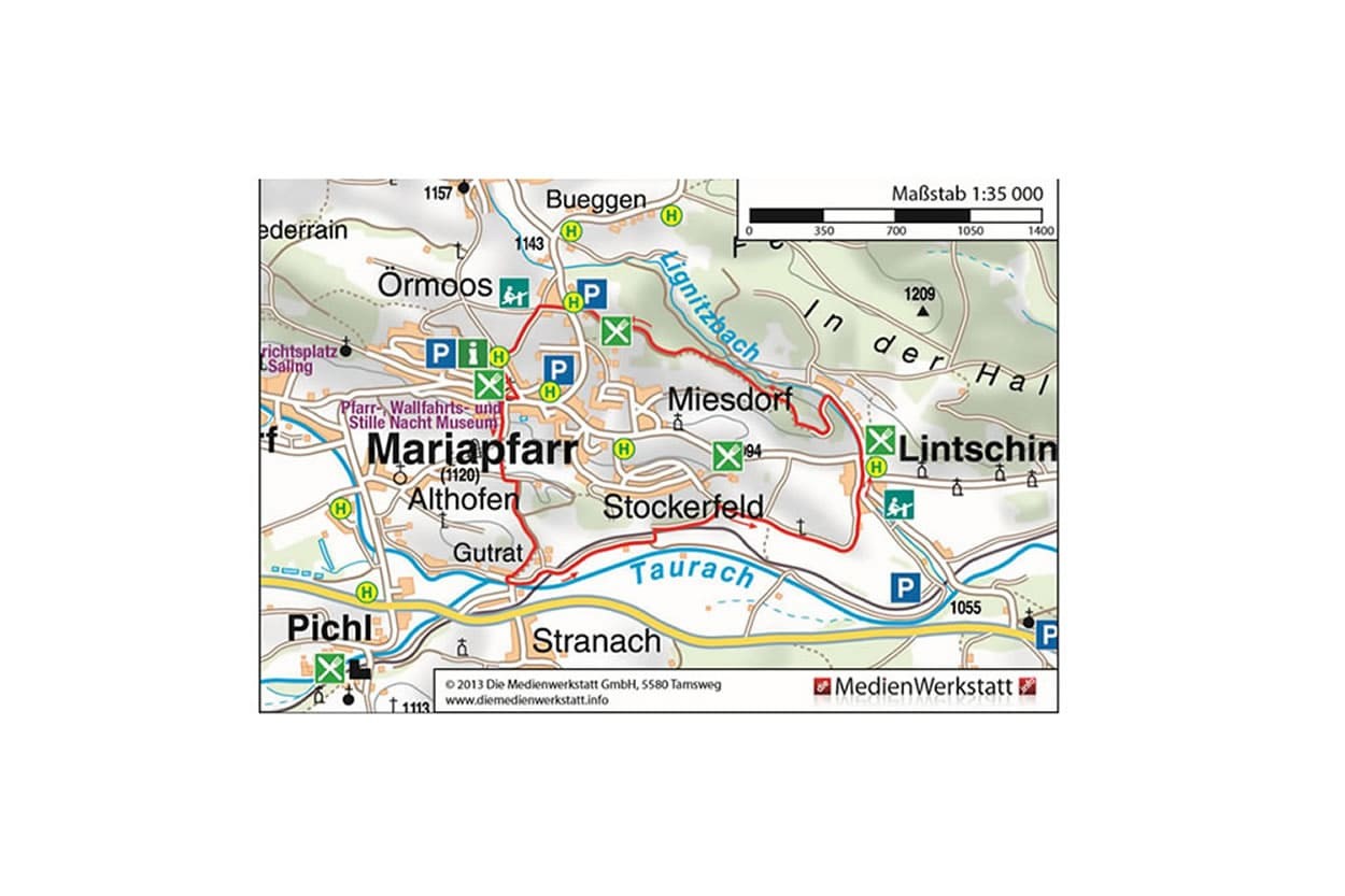 Skizze Nordic Walking Tour 3