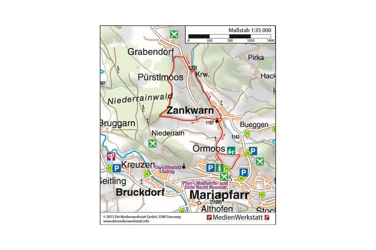 Skizze Nordic Walking Tour 5