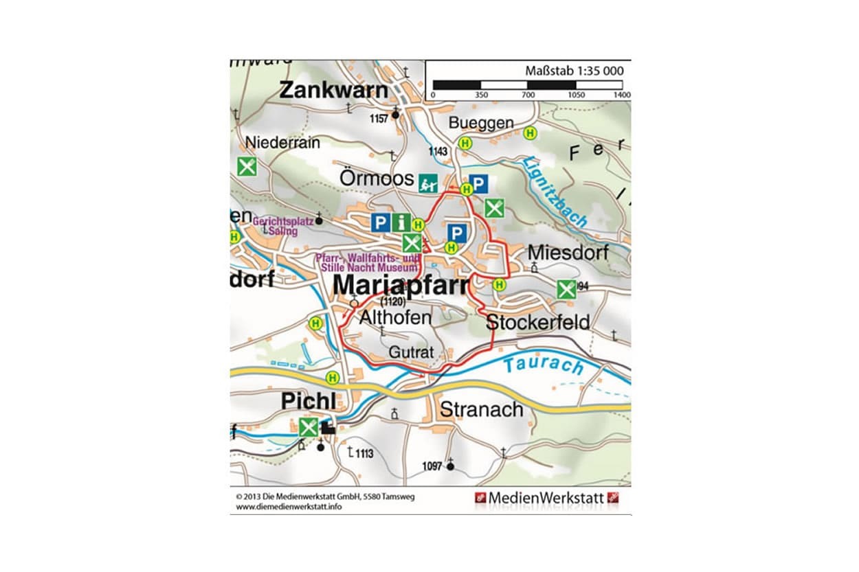 Skizze Nordic Walking Tour 7
