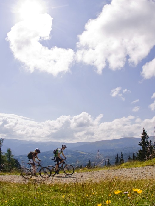 Biking in the mountains © Mountainbike_Bildnachweis_Ferienregion Salzburger Lungau