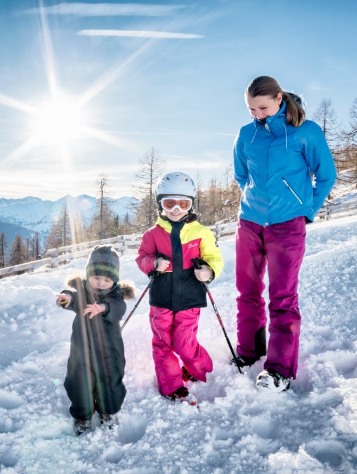 Familienskiurlaub in der Ferienregion Lungau