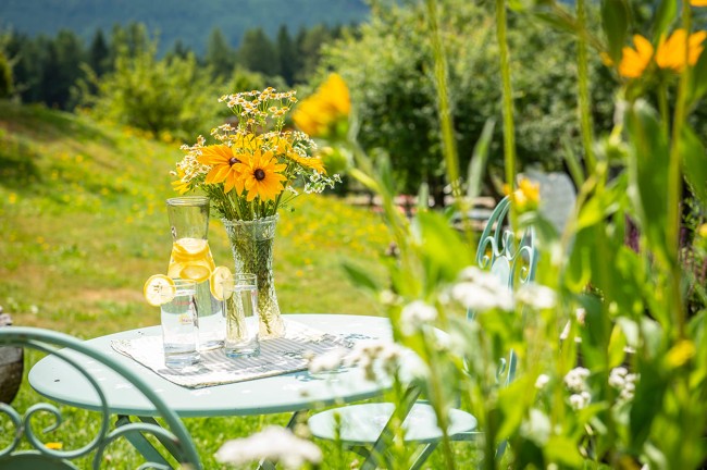 Unser Garten - ein Ruhepol für erholungssuchende Sommerurlauber