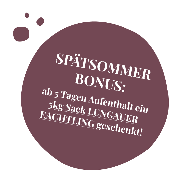 Spätsommerbonus: 5kg Sack "LUNGAUER EACHTLING" aus der GENUSSREGION LUNGAUER EACHTLING