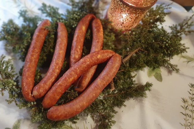 Christmas bratwurst from Mariapfarr