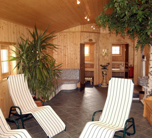 Wellnessbereich im Hotel Örglwirt mitnutzbar