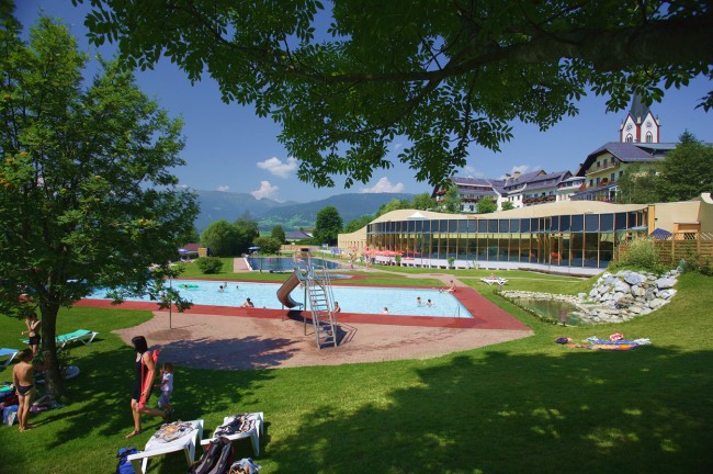 Einzigartige Bauweise des Wellnesscenters "Samsunn" 