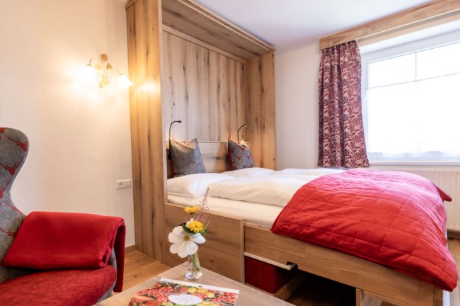 Ausklappbett für Kinder im Familienappartement