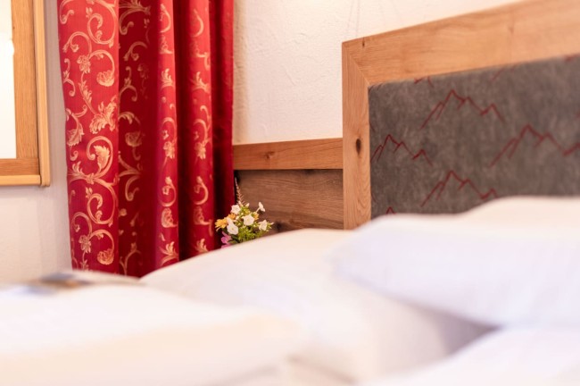 Doppelbett in Unterkunftstyp Juniorsuite/Appartement