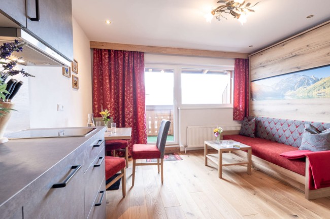 Hotel room in the Hotel Post Örglwirt in Mariapfarr, Salzburger Land, Austria