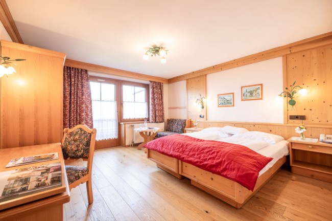 Das Doppelzimmer Edelweiß mit Balkon